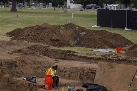 Remains exhumed from a Tulsa cemetery as the search for 1921 Race Massacre victims has resumed